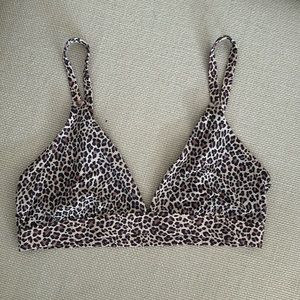 Leopard Print Brallette